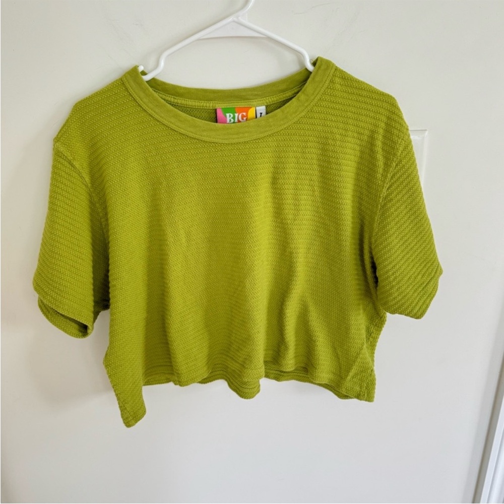 Big Bud Press Honeycomb Crop Tee Large